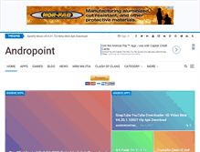 Tablet Screenshot of andropoint.com
